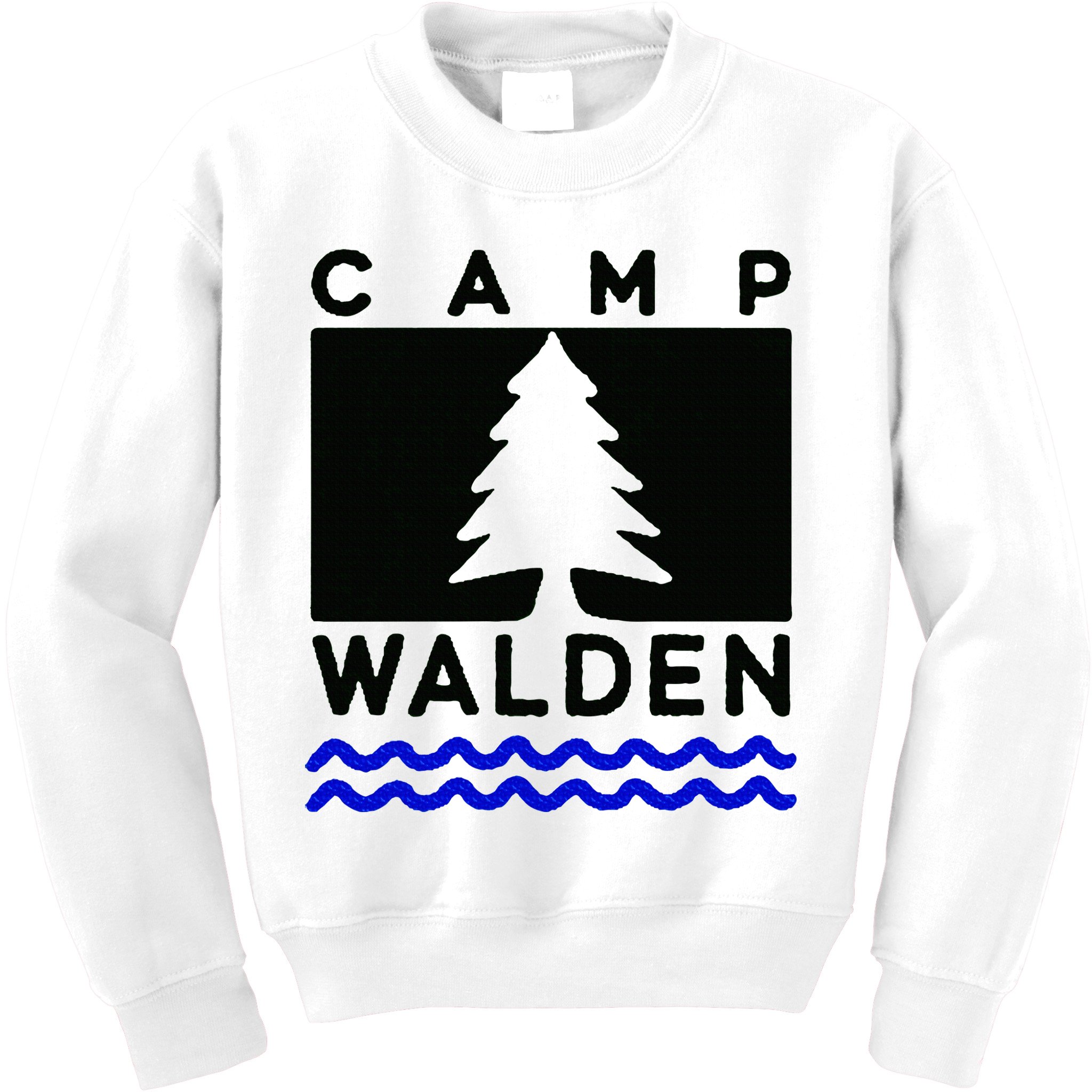 Camp Walden Summer Camp  Summer Camp Kids Sweatshirt