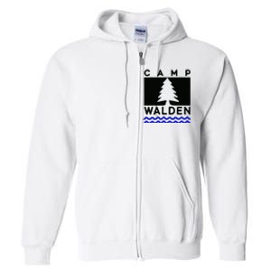 Camp Walden Summer Camp  Summer Camp Full Zip Hoodie