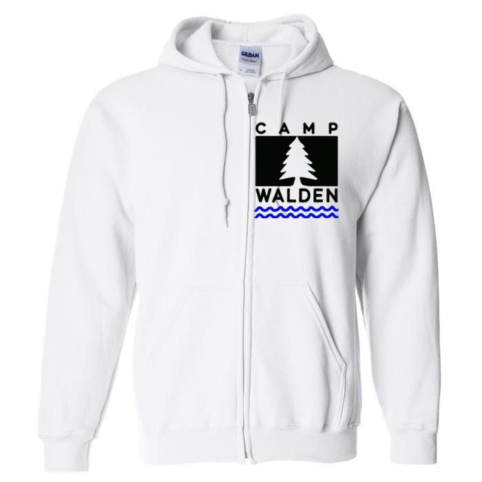 Camp Walden Summer Camp  Summer Camp Full Zip Hoodie