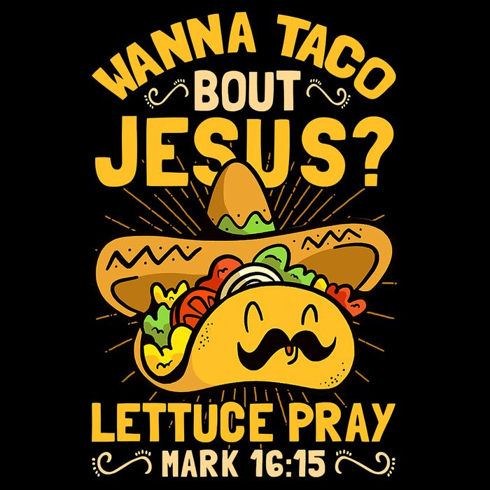 Christian Wanna Taco Bout Jesus Funny Impact Tech Backpack