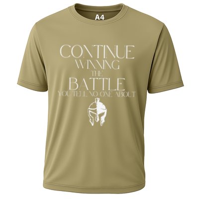 Continue Winning The Battle You Tell No One About Cooling Performance Crew T-Shirt