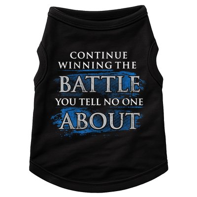 Continue Winning The Battle You Tell No One About Doggie Tank