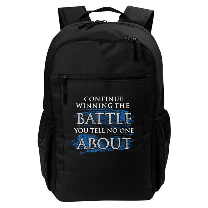 Continue Winning The Battle You Tell No One About Backpack