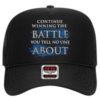 Continue Winning The Battle You Tell No One About Hat