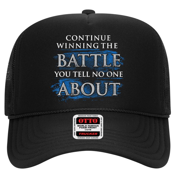 Continue Winning The Battle You Tell No One About Hat