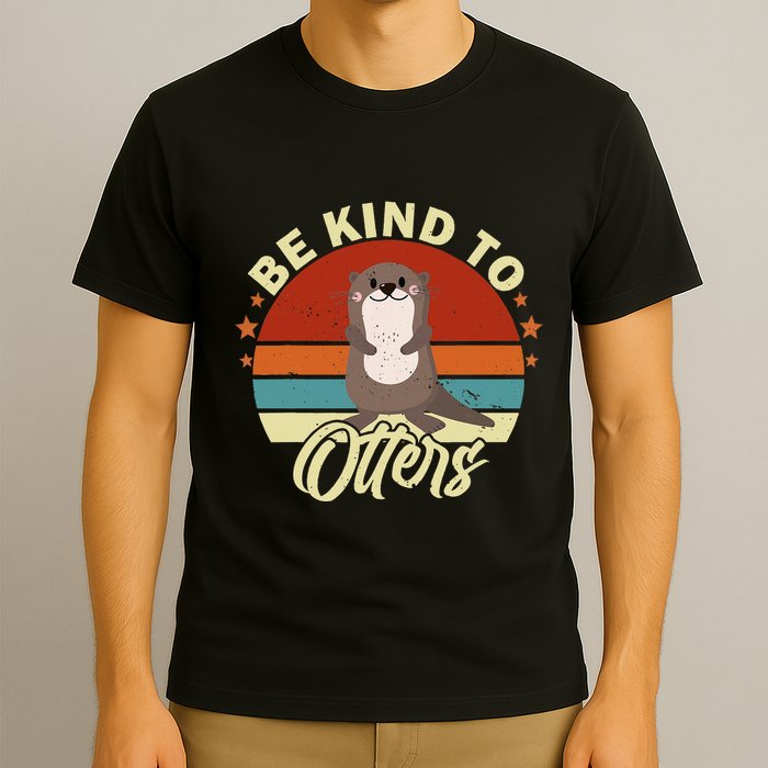 Children With The Inscription Sei Nett Zu Otters Sei Nett Zu Andere T-Shirt