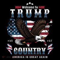 Classic Welcome To Trump Country Maga Eagle Mug