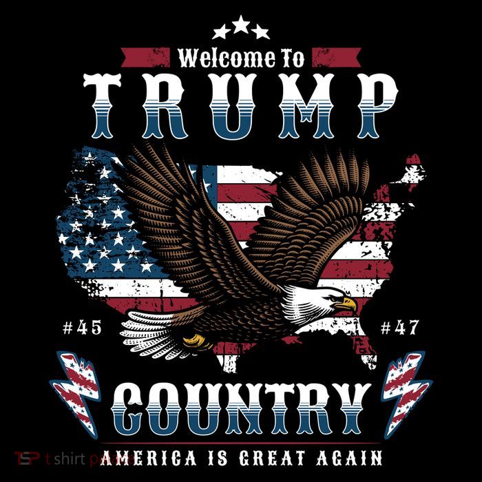 Classic Welcome To Trump Country Maga Eagle Mug