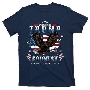 Classic Welcome To Trump Country Maga Eagle T-Shirt