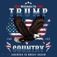 Classic Welcome To Trump Country Maga Eagle Sustainable Bucket Hat