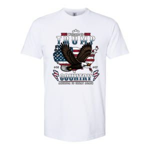 Classic Welcome To Trump Country Maga Eagle Softstyle CVC T-Shirt