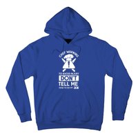 Chef Warning To Avoid In Jury Dont Tell Me Chef Gift Hoodie