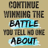 Continue Winning The Battle You Tell No One About Empowerm Mousepad
