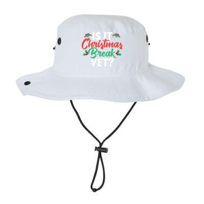 Cant Wait Til Christmas Funny Is It Christmas Break Yet Funny Gift Legacy Cool Fit Booney Bucket Hat