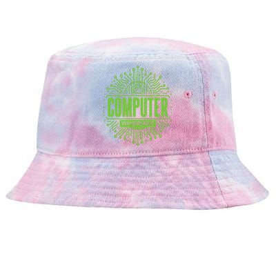 Computer Whisperer Tech Support It Funny Computer Engineer Tie-Dyed Bucket Hat