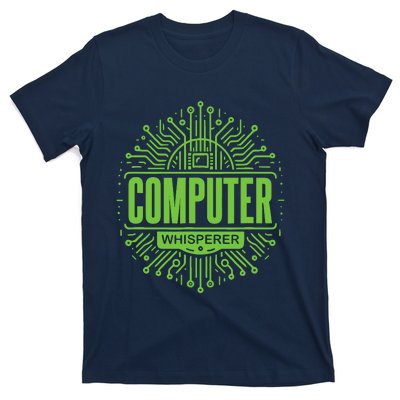 Computer Whisperer Tech Support It Funny Computer Engineer T-Shirt