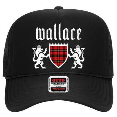Clan Wallace Tartan Scottish Plaid Wallace Family Trucker Hat