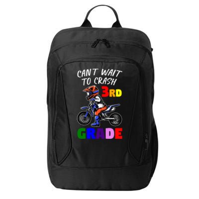 Cant Wait To Crash 3Rd Grade Graduate Great Gift City Backpack