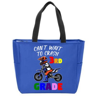 Cant Wait To Crash 3Rd Grade Graduate Great Gift Zip Tote Bag