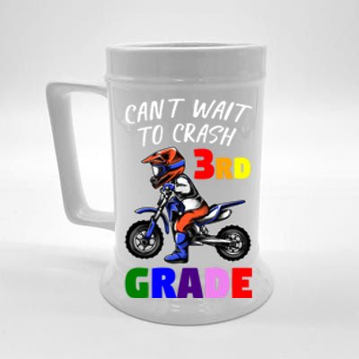 Cant Wait To Crash 3Rd Grade Graduate Great Gift Beer Stein