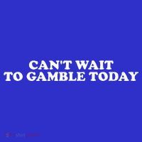 CanT Wait To Gamble Today Pom Pom 12in Knit Beanie