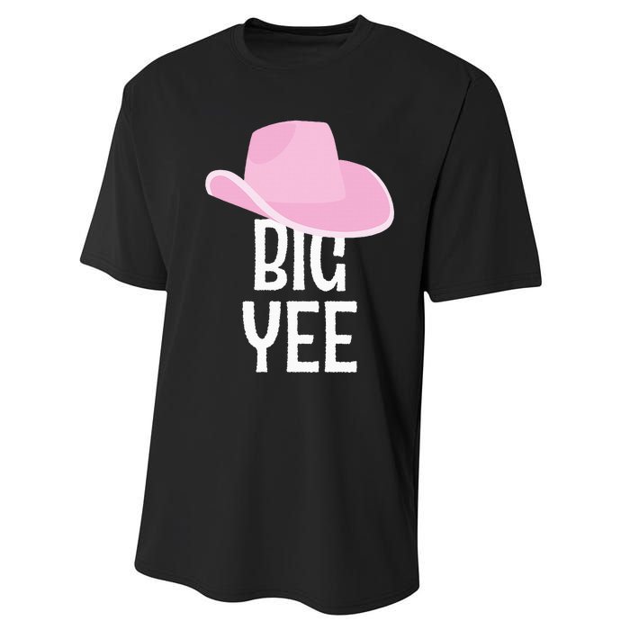 Country Western Theme Sorority Reveal Big Yee Cowgirl Hat Performance Sprint T-Shirt