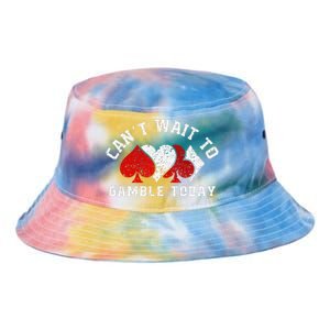 CanT Wait To Gamble Today Christmas Tie Dye Newport Bucket Hat