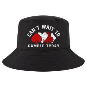 CanT Wait To Gamble Today Christmas Cool Comfort Performance Bucket Hat