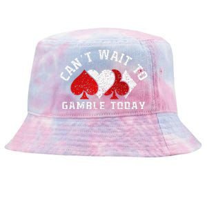 CanT Wait To Gamble Today Christmas Tie-Dyed Bucket Hat