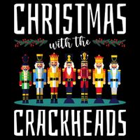 Christmas With The Crackheads Funny Family Ugly Nutcracker 16 in Basic Backpack