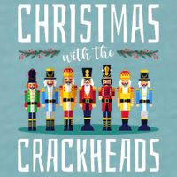 Christmas With The Crackheads Funny Family Ugly Nutcracker Sueded Cloud Jersey T-Shirt
