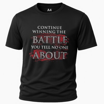 Continue Winning The Battle You Tell No One About Cooling Performance Crew T-Shirt