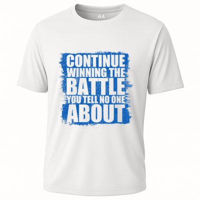 Continue Winning The Battle You Tell No One About Cooling Performance Crew T-Shirt