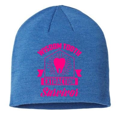 Cool Wisdom Tooth Extraction Gift Funny Dentist Gift Sustainable Beanie