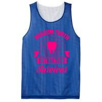 Cool Wisdom Tooth Extraction Gift Funny Dentist Gift Mesh Reversible Basketball Jersey Tank