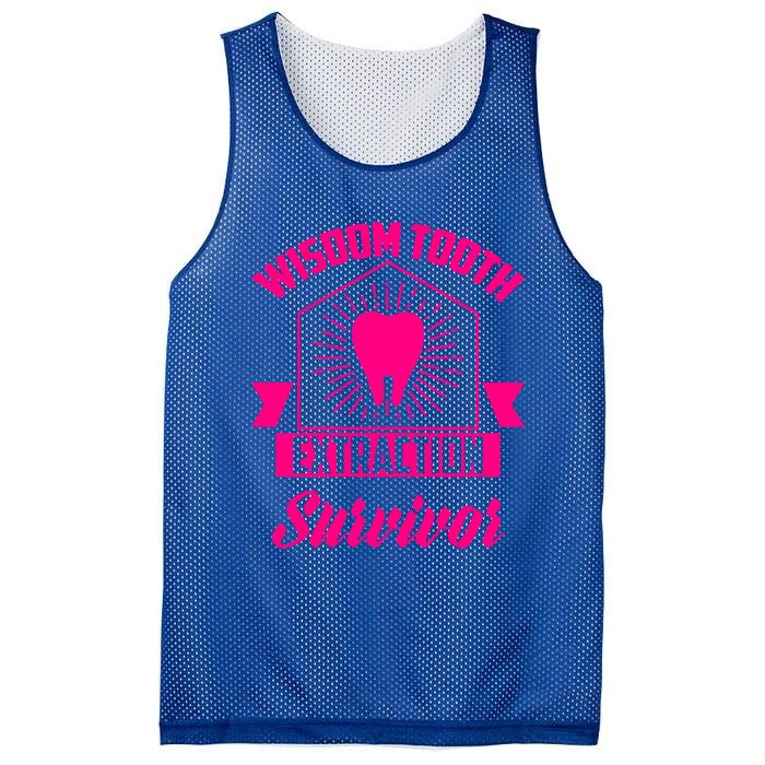 Cool Wisdom Tooth Extraction Gift Funny Dentist Gift Mesh Reversible Basketball Jersey Tank