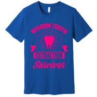 Cool Wisdom Tooth Extraction Gift Funny Dentist Gift Premium T-Shirt