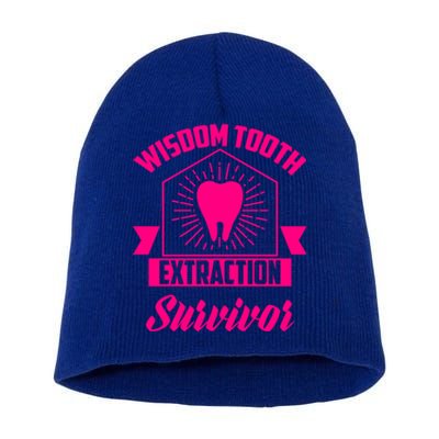 Cool Wisdom Tooth Extraction Gift Funny Dentist Gift Short Acrylic Beanie