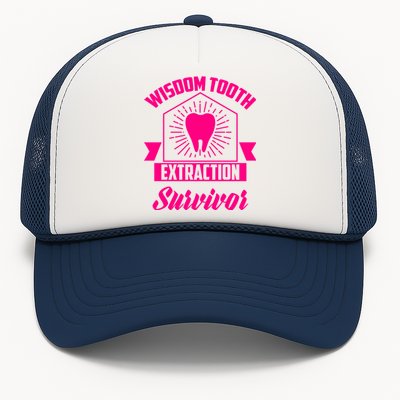 Cool Wisdom Tooth Extraction Gift Funny Dentist Gift Trucker Hat