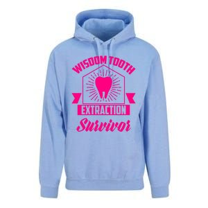 Cool Wisdom Tooth Extraction Gift Funny Dentist Gift Unisex Surf Hoodie