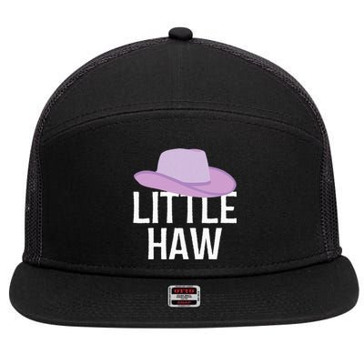 Country Western Theme Sorority Reveal Little Haw Cowgirl Hat 7 Panel Mesh Trucker Snapback Hat