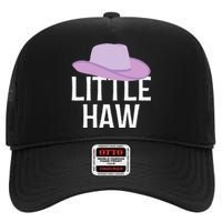 Country Western Theme Sorority Reveal Little Haw Cowgirl Hat High Crown Mesh Back Trucker Hat