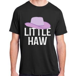 Country Western Theme Sorority Reveal Little Haw Cowgirl Hat Adult ChromaSoft Performance T-Shirt