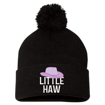 Country Western Theme Sorority Reveal Little Haw Cowgirl Hat Pom Pom 12in Knit Beanie