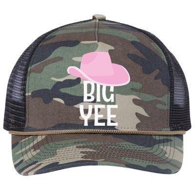 Country Western Theme Reveal Big Yee Cowgirl Hat  Retro Rope Trucker Hat Cap