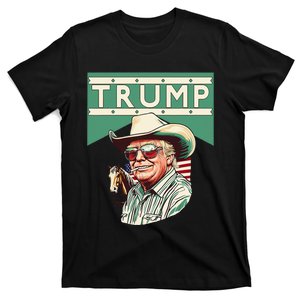 Cowboy Western Trump Make America Great Trump Daddy T-Shirt