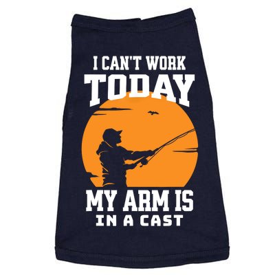 Cant Work Today Fishing Gifts For Men Fisherman Dad Doggie Tank