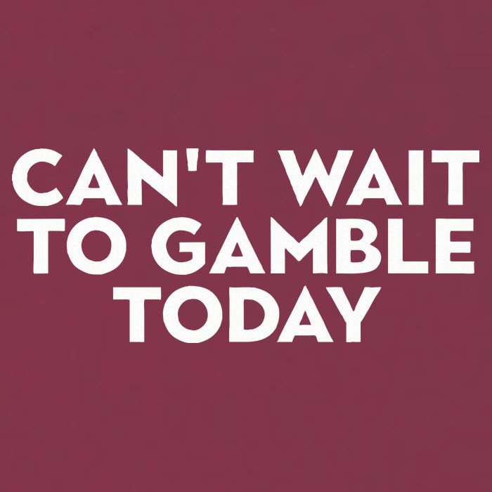 CanT Wait To Gamble Today 16oz Travel Tumbler