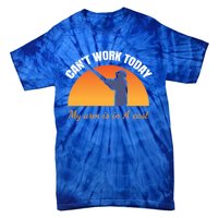 CanT Work Today My Arm Is In A Cast Funny Fly Fishing Gift Funny Gift Tie-Dye T-Shirt