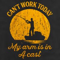 Can't Work Today My Arm Is In A Cast Knit Cap Winter Beanie